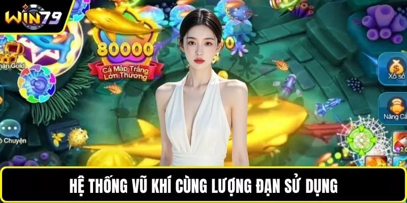 Hệ thống vũ khí cùng lượng đạn sử dụng