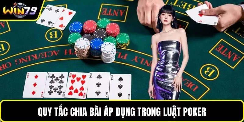 Quy tắc chia bài áp dụng trong luật Poker