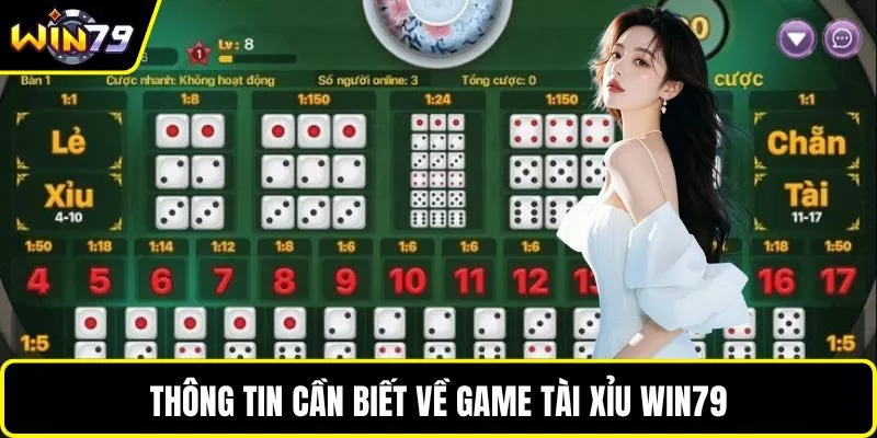 Thông tin cần biết về game tài xỉu WIN79